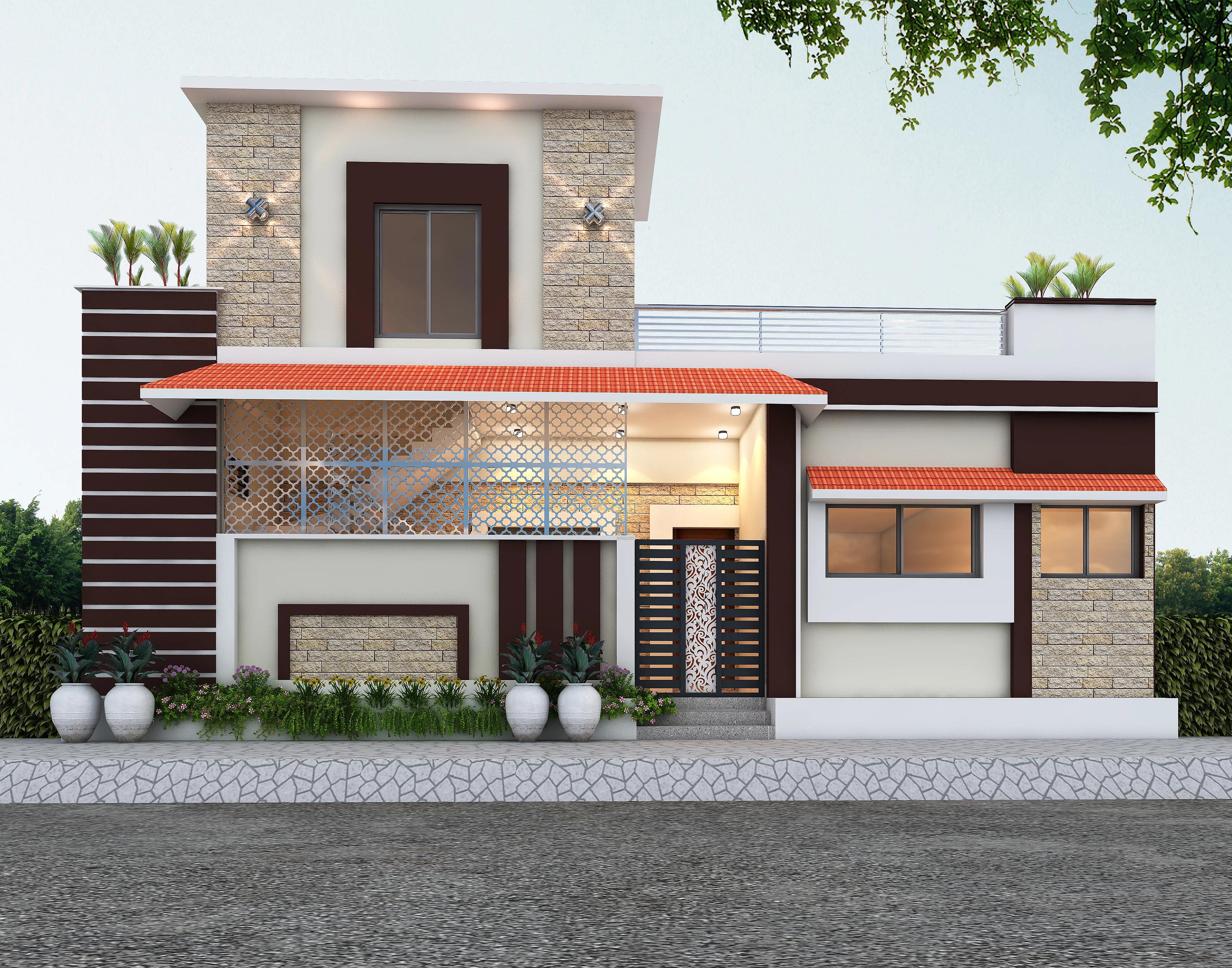 40X30 House plan- 1200 sqft Residential house design At Rourkela [OR]