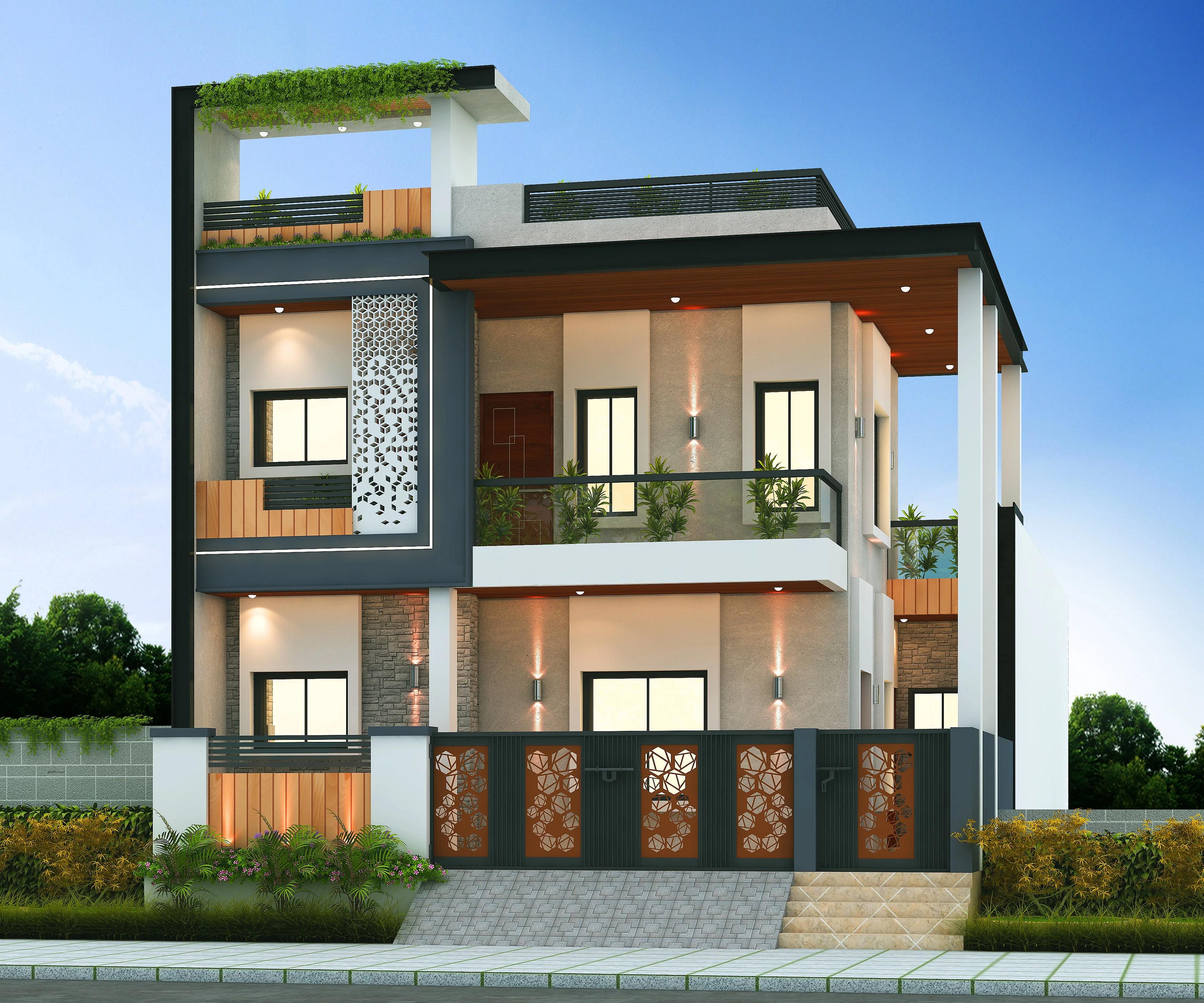 30X64 House plan- 1920 sqft Residential house design At Bhilwara — photo 1 — Project ID 7548