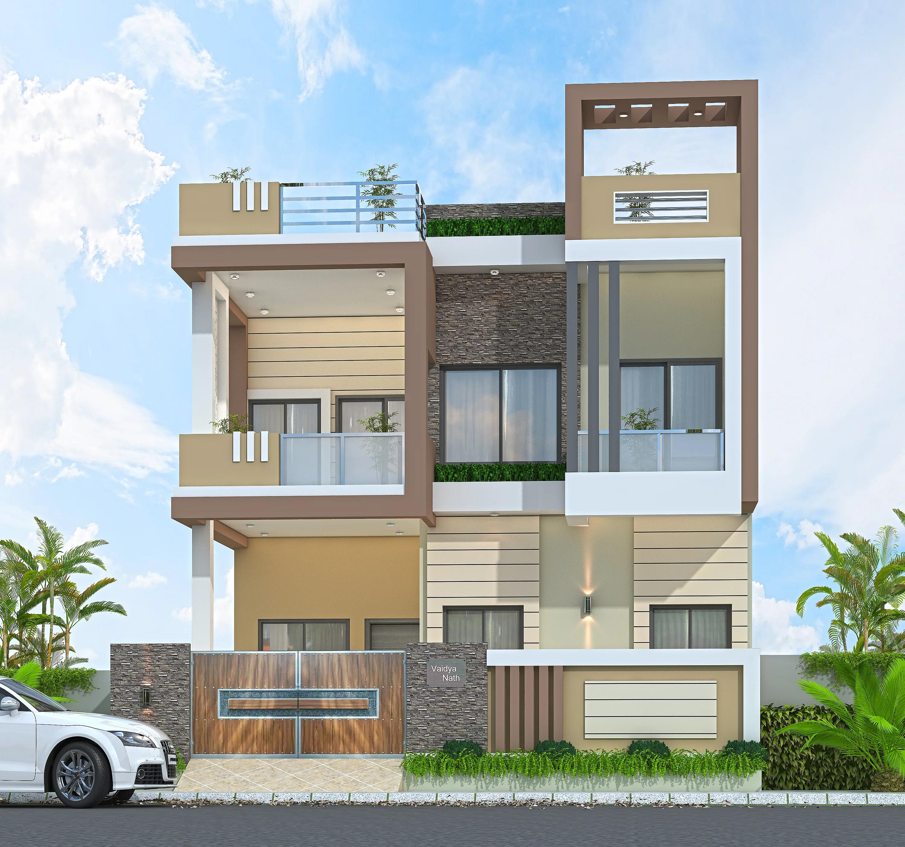 30X60 House plan- 1800 sqft Residential house design At Lakhimpur Kheri [UP]
