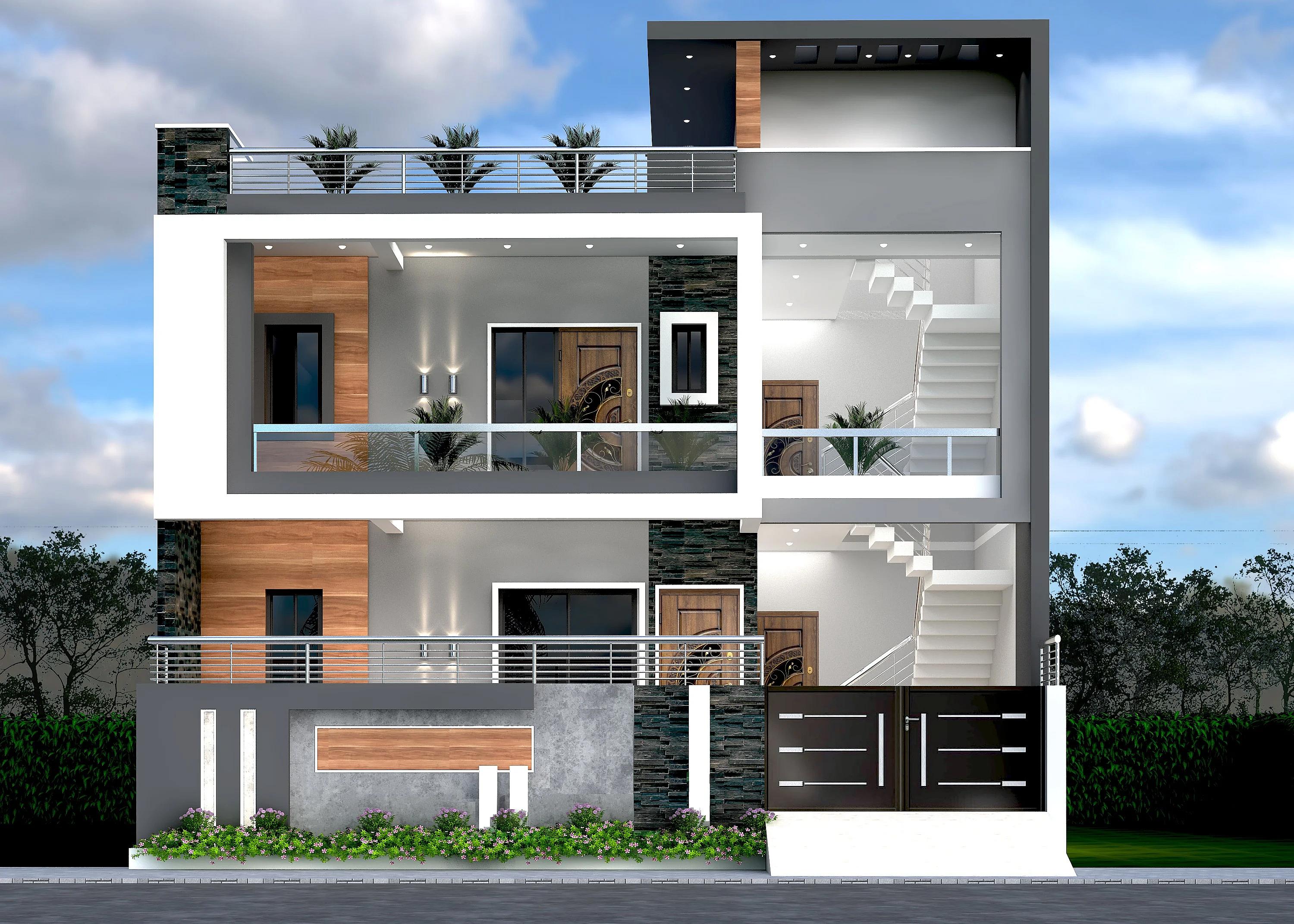 35X50 House plan- 1750 sqft Residential house design At NewDelhi thumbnail 2 — Project ID 7580