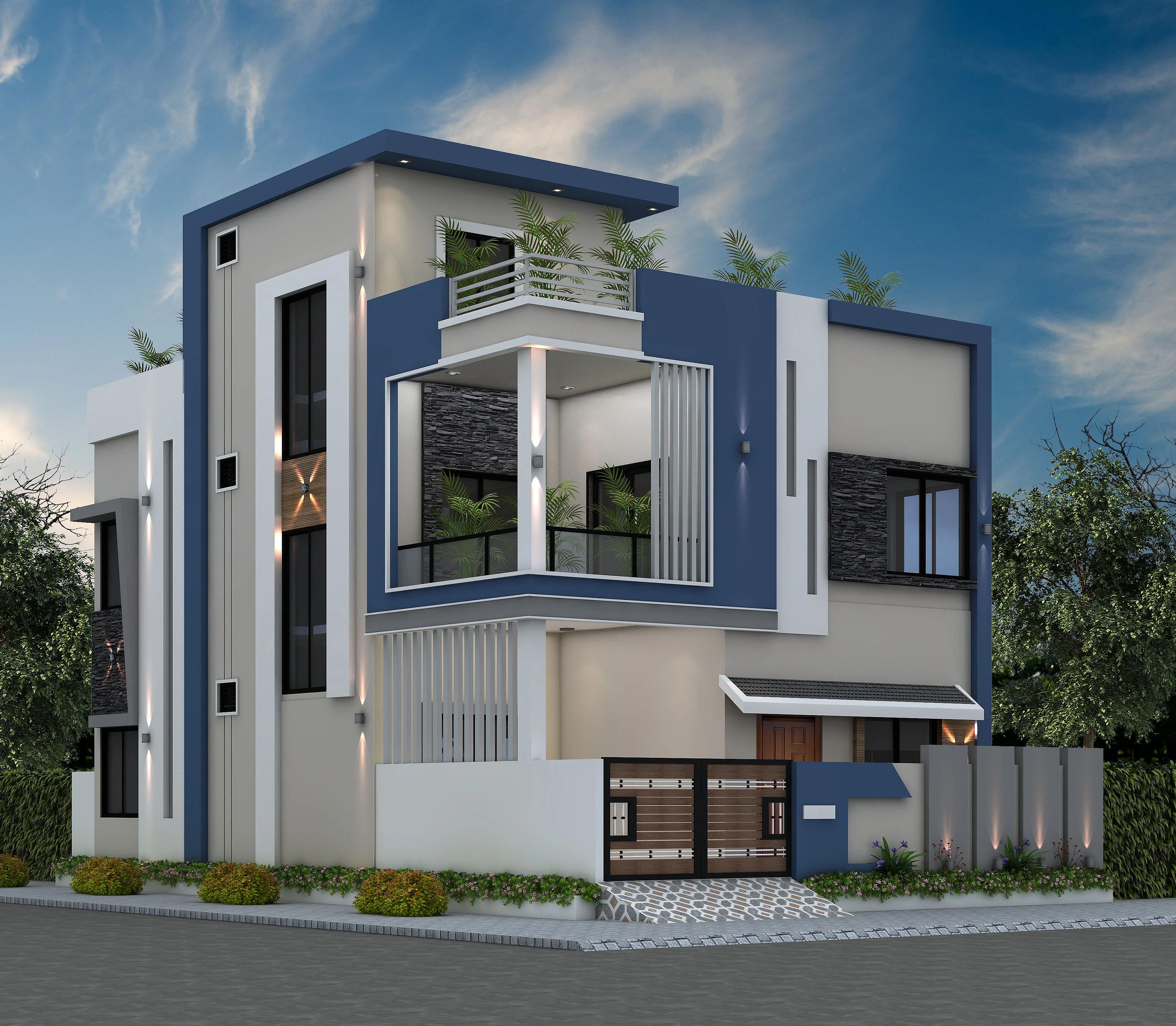 30X50 House plan- 1500 sqft Residential house design At Abu Dhabi thumbnail 2 — Project ID 7613