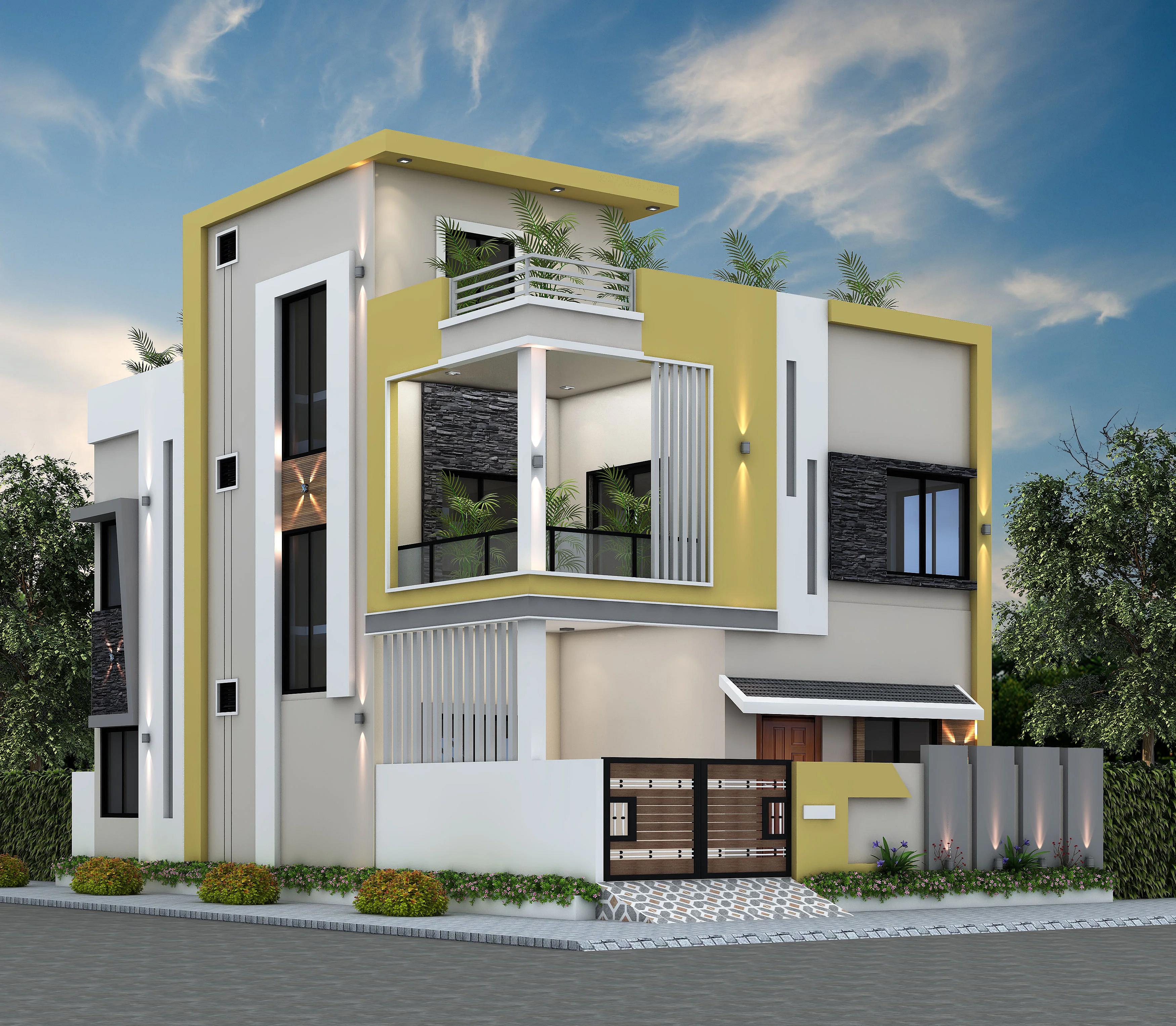 30X50 House plan- 1500 sqft Residential house design At Abu Dhabi thumbnail 3 — Project ID 7613