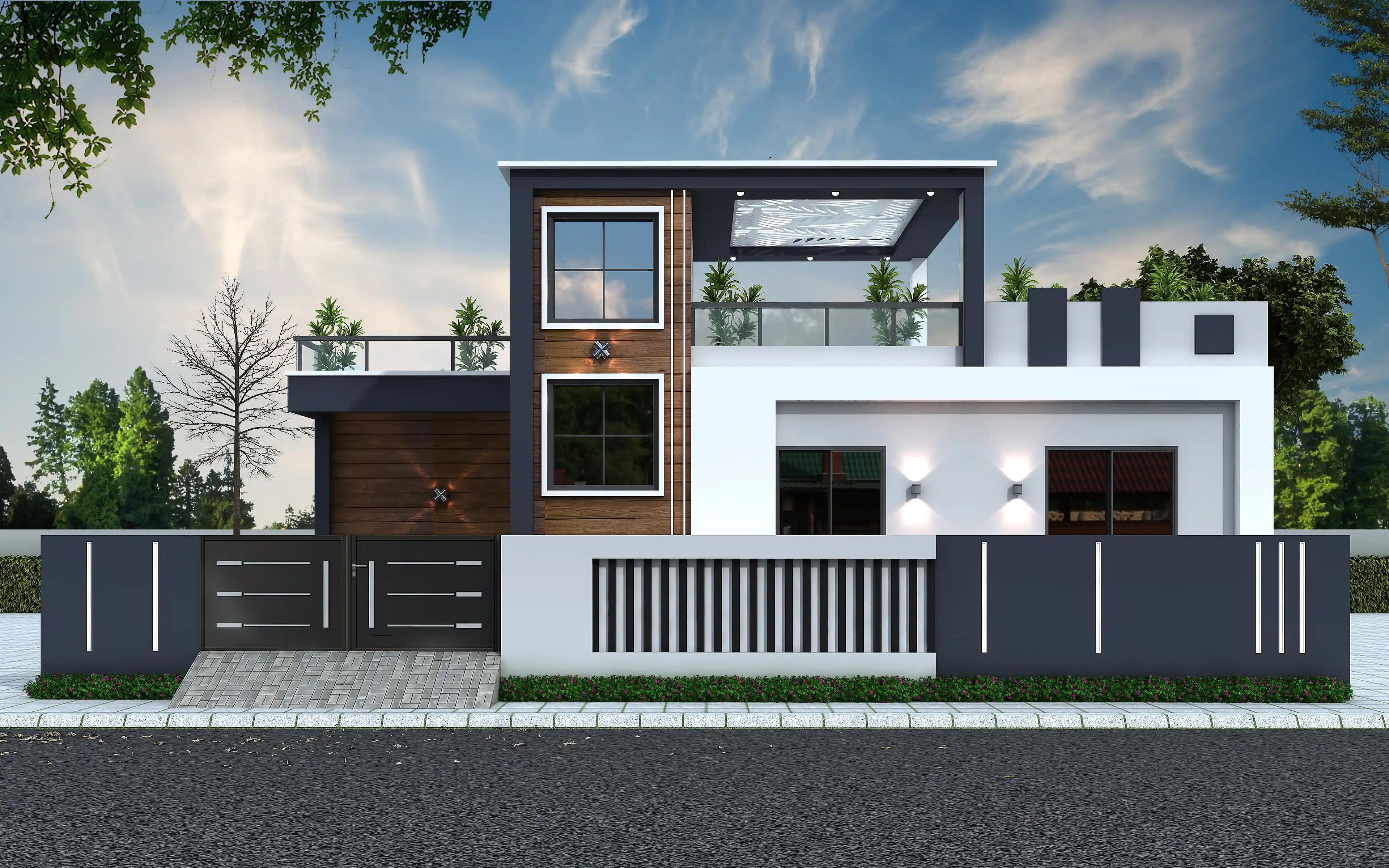38X56 House plan- 2128 sqft Residential house design At Cuttack thumbnail 1 — Project ID 8498