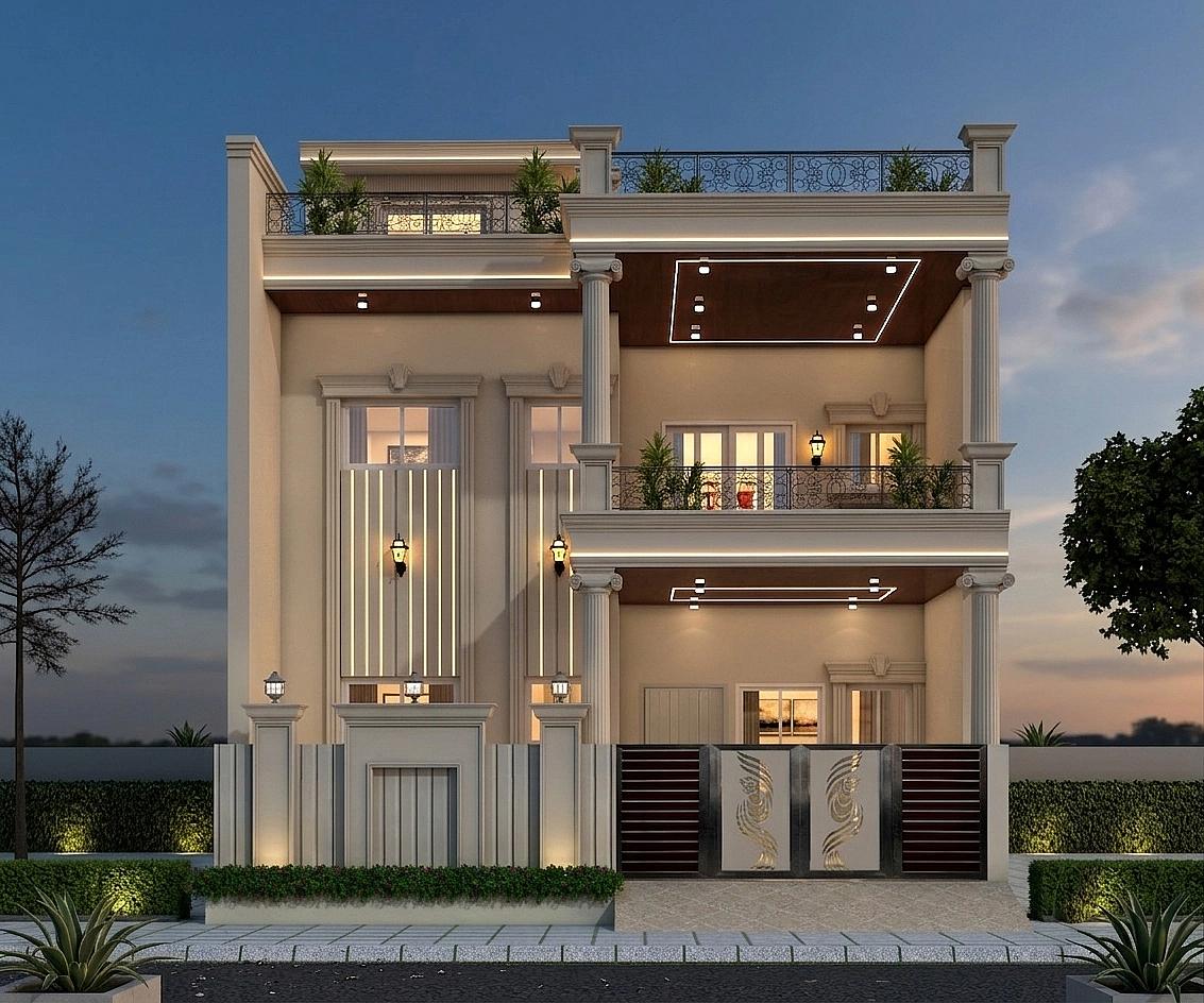 29X59 House plan- 1711 sqft Residential house design At Kota thumbnail 1 — Project ID 8512