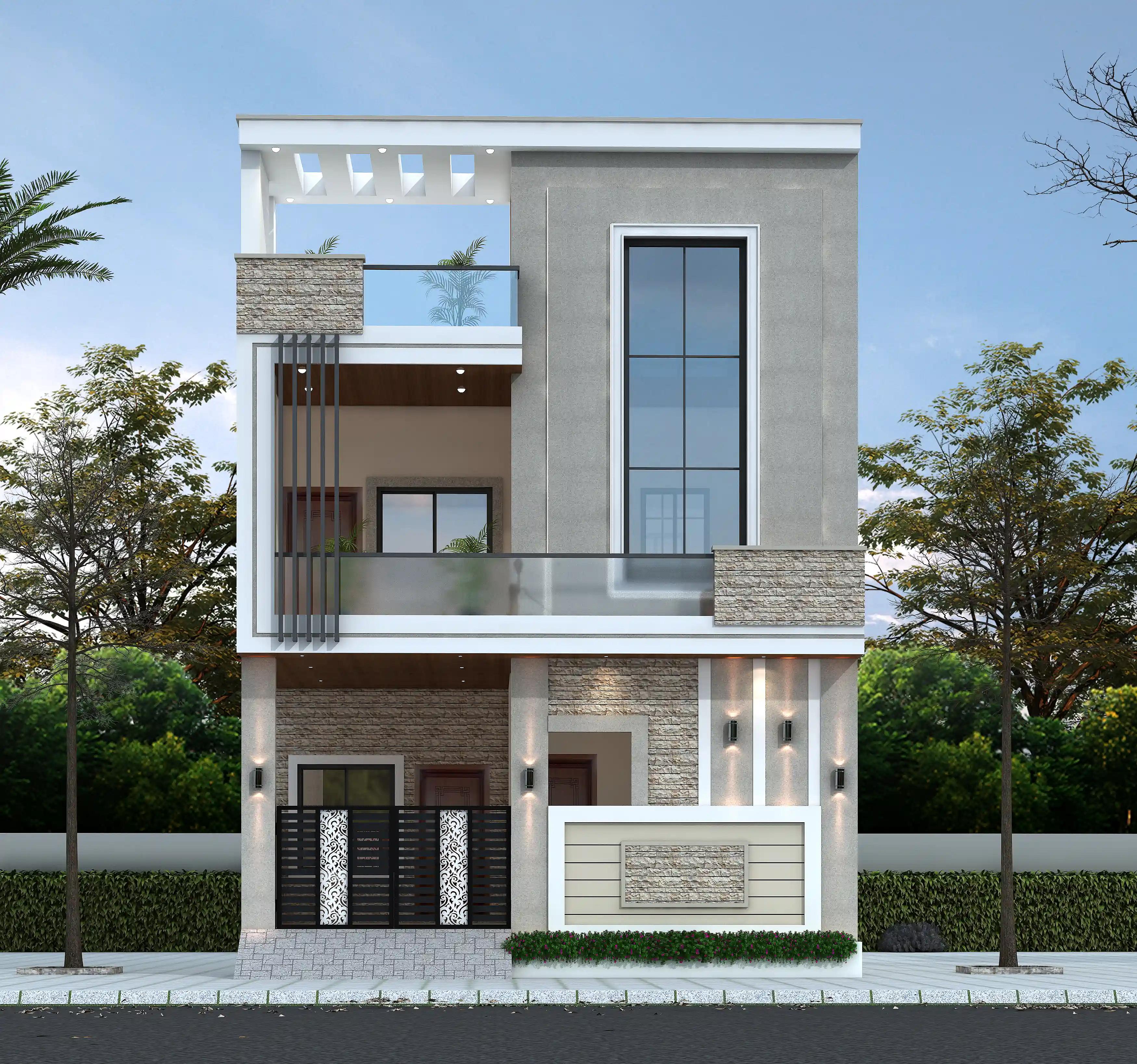 25X40 House plan- 1000 sqft Residential house design At Jaipur — photo 1 — Project ID 8513