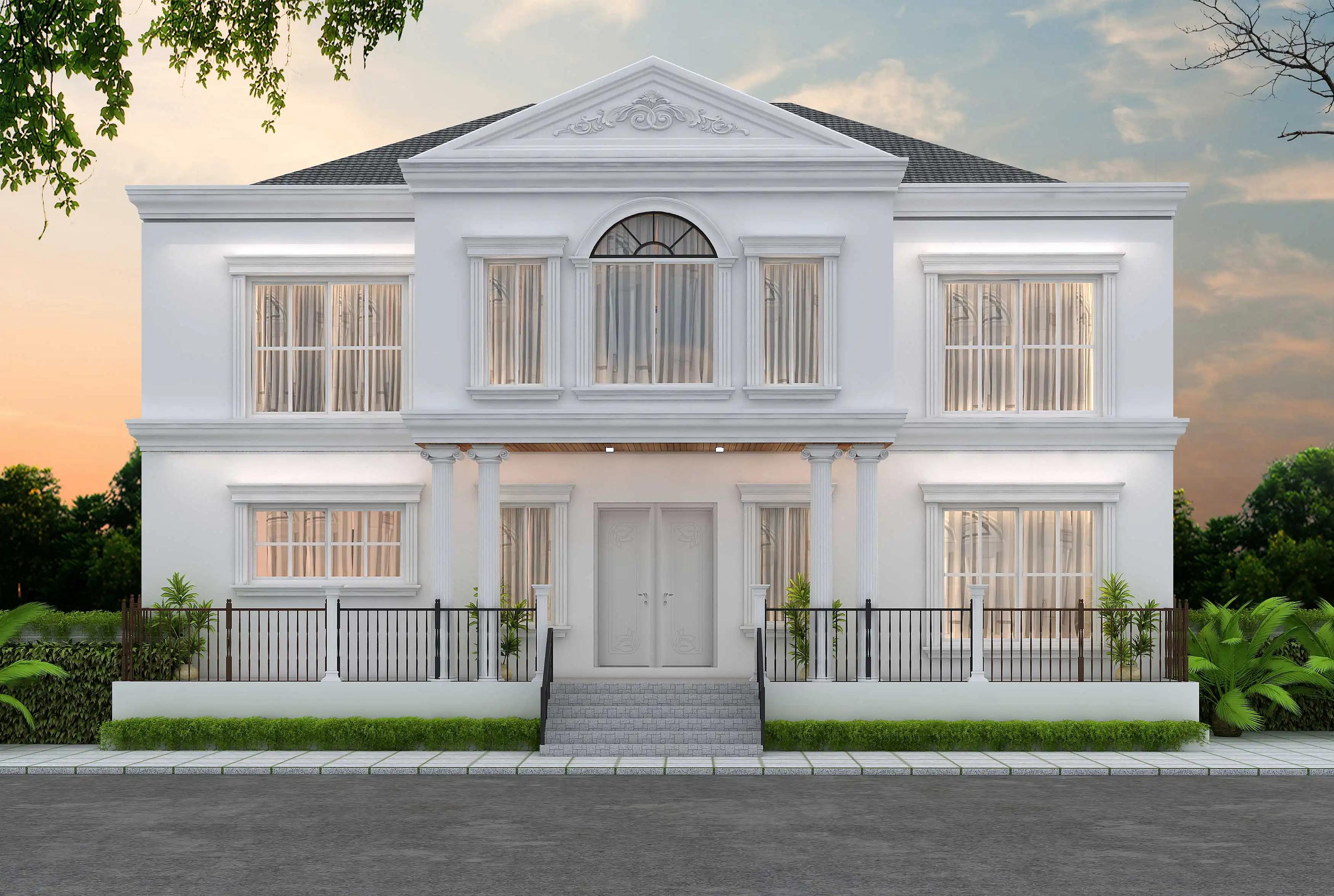50X40 House plan- 2000 sqft Residential house design At Solapur thumbnail 1 — Project ID 8518