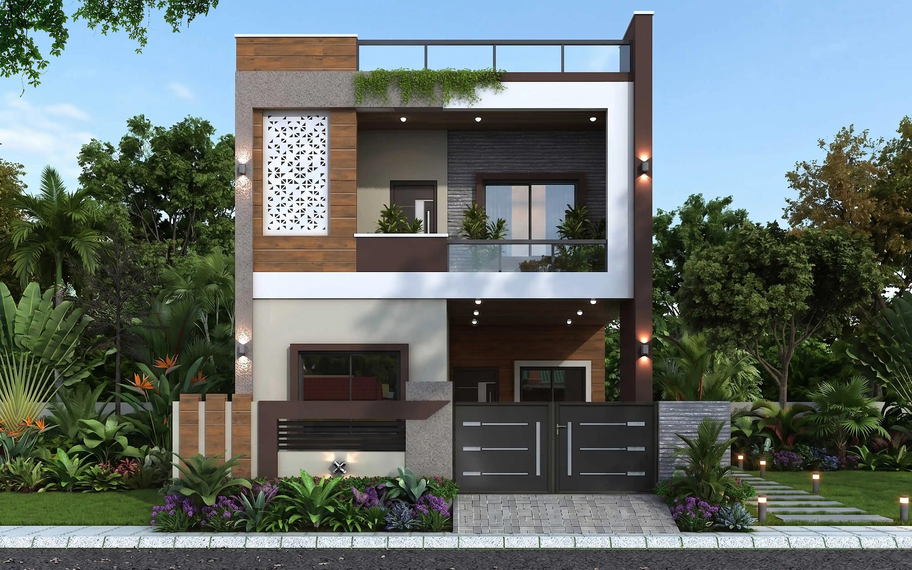 30X60 House plan- 1800 sqft Residential house design At Cuddalore thumbnail 1 — Project ID 8523