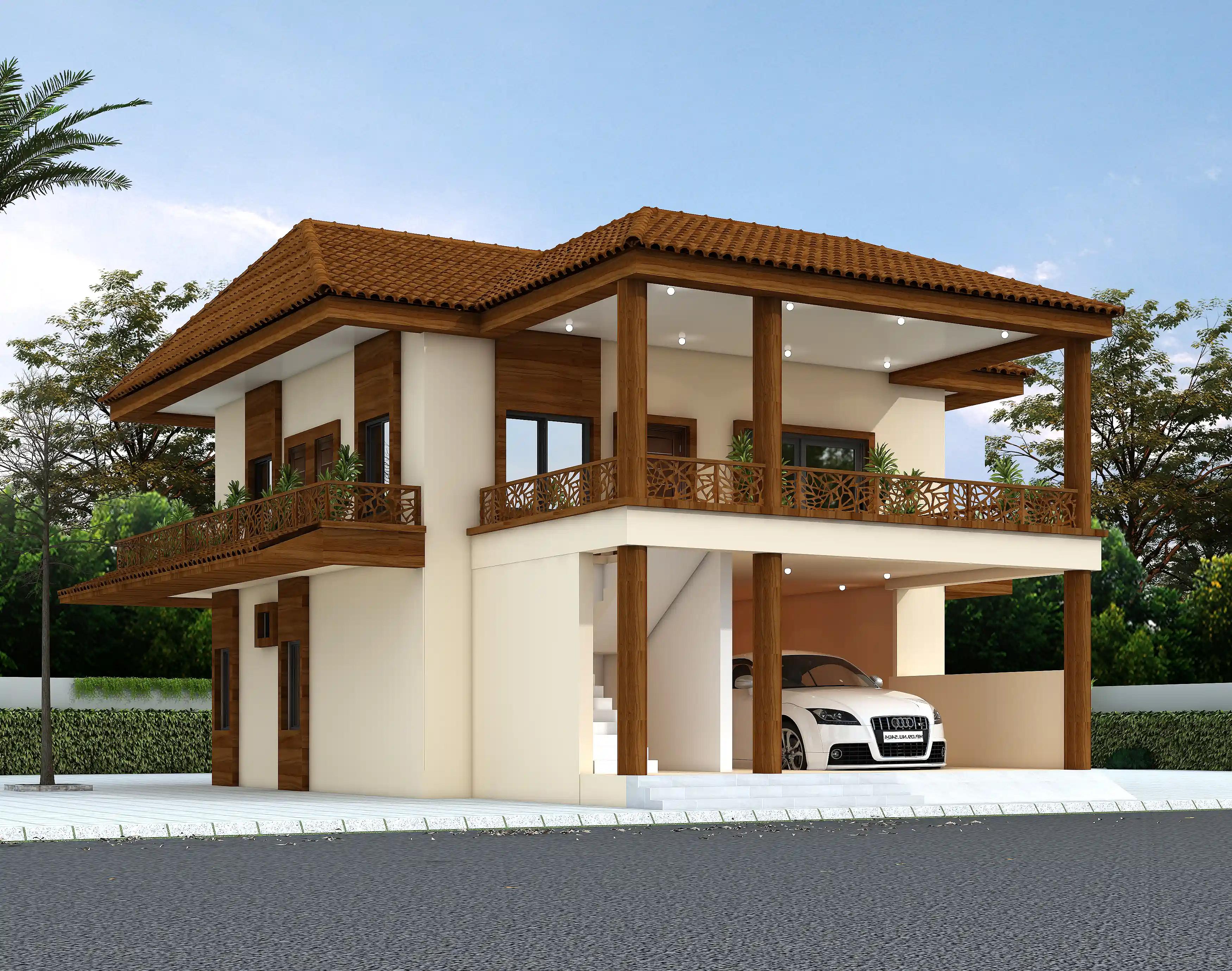 42X50 House plan- 2100 sqft Residential house design At Pune — photo 1 — Project ID 8531