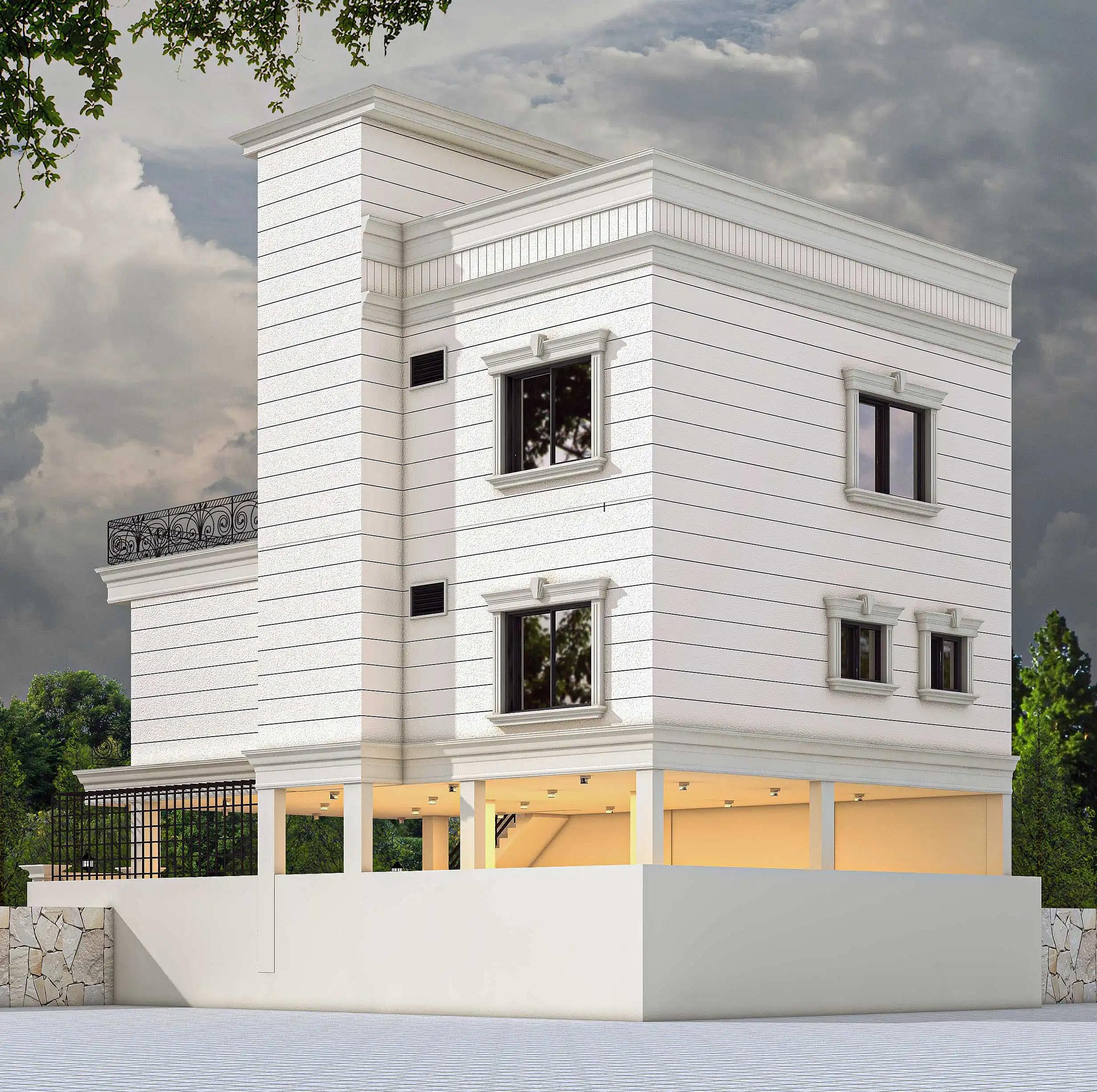 31X48 House plan- 1488 sqft Residential house design At Dehradun thumbnail 3 — Project ID 8532