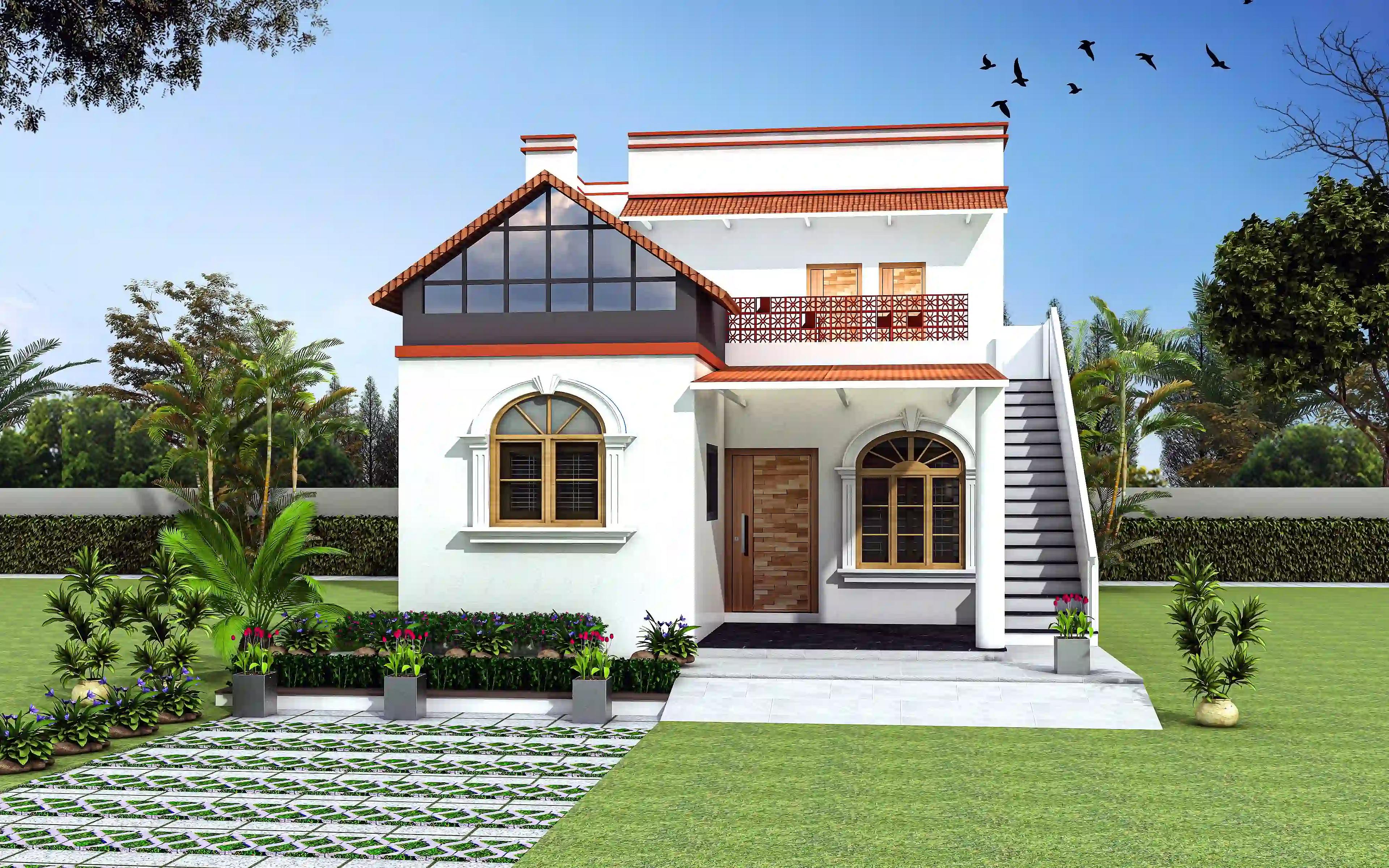 30X50 House plan- 1500 sqft Residential house design At Chickballapur — photo 1 — Project ID 8535