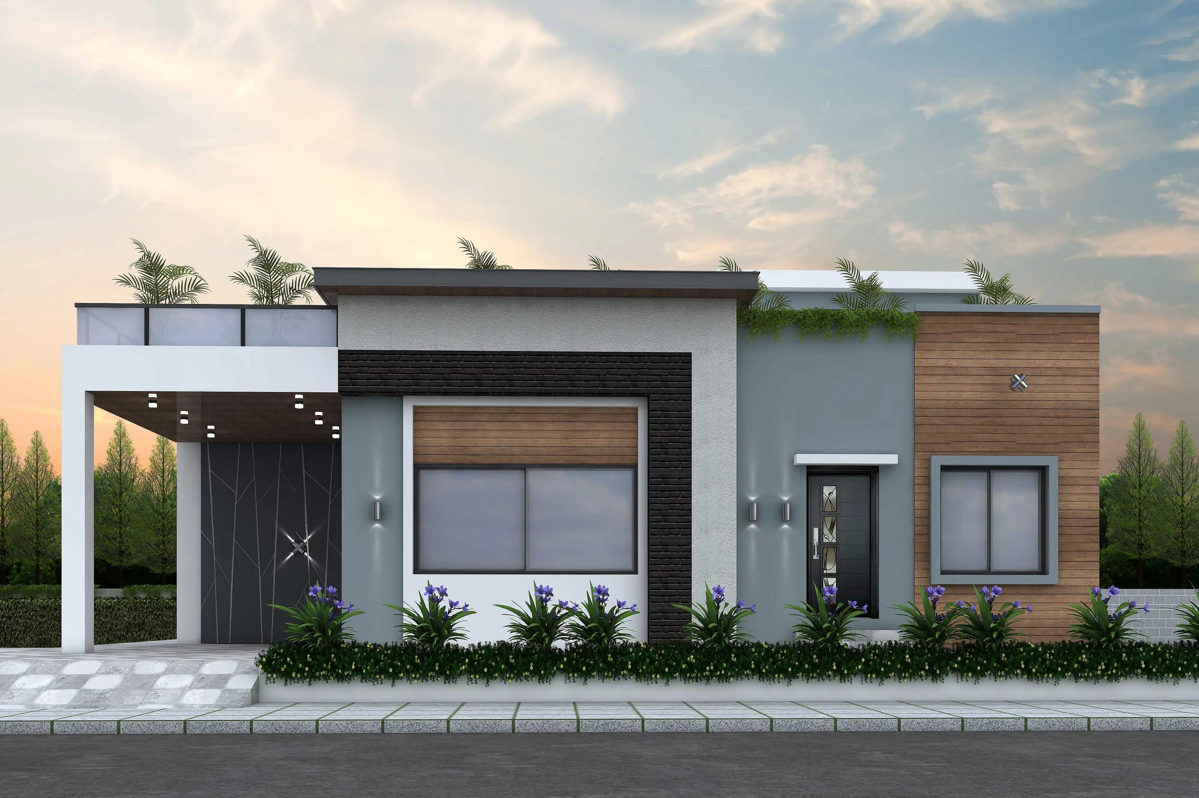 54X53 House plan- 2862 sqft Residential house design At Varanasi — photo 1 — Project ID 8539